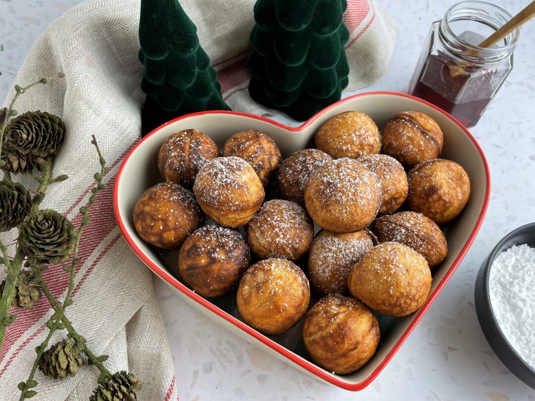 Æbleskiver i actifry