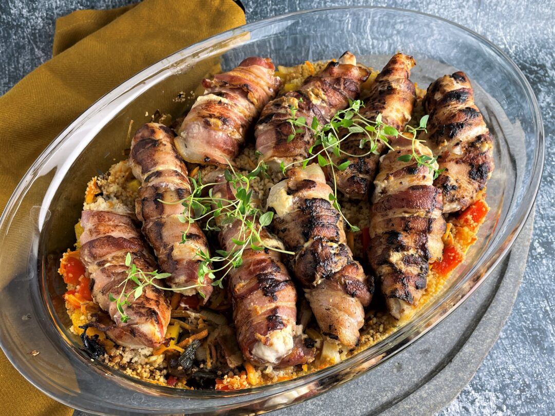 Kyllingebryst i stegeso med couscous