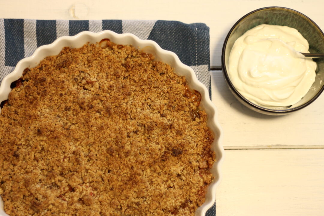 Rabarbercrumble