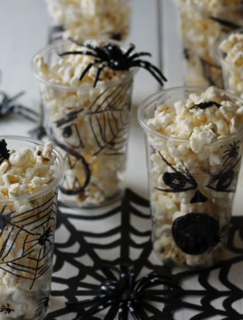 Halloween popcorn