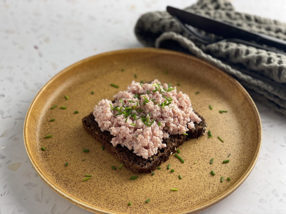 Hjemmelavet skinkesalat
